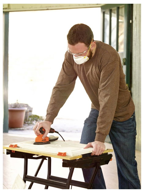 Black & Decker KA2000-QS Delta csiszoló Tartozékokkal 120 W 7. kép