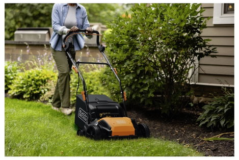 Black & Decker Irtóborona Elektromos Gurítható Munkaszélesség 30 cm 13. kép