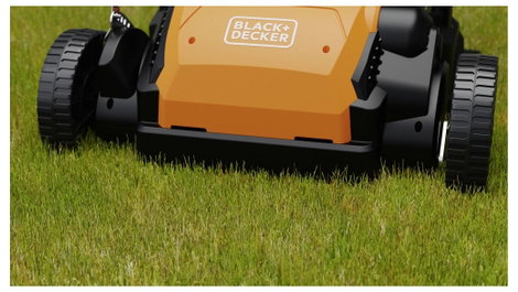 Black & Decker Irtóborona Elektromos Gurítható Munkaszélesség 30 cm 7. kép