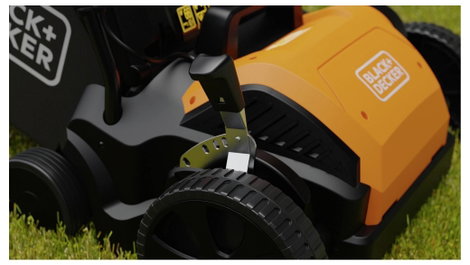 Black & Decker Irtóborona Elektromos Gurítható Munkaszélesség 30 cm 9. kép