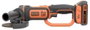 Black & Decker BCG720N-XJ Akkus sarokcsiszoló 125 mm akku nélkül, töltő nélkül, Tartozékokkal 18 V bélyegkép