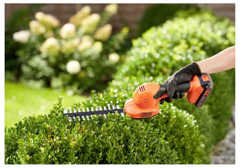 Black & Decker BCSS18B-XJ neu Akku Akkus kerti olló Lítiumion 9. kép