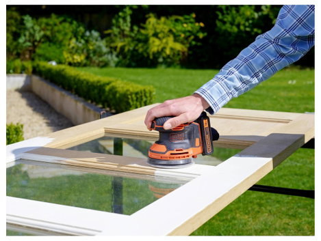 Black & Decker BDCROS18N-XJ Akkus excenter csiszoló akku nélkül, töltő nélkül 18 V Ø 125 mm 5. kép