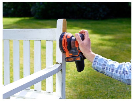 Black & Decker BDCROS18N-XJ Akkus excenter csiszoló akku nélkül, töltő nélkül 18 V Ø 125 mm 7. kép
