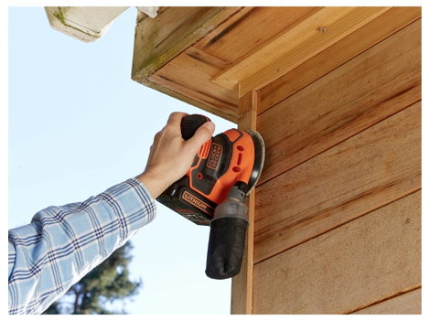 Black & Decker BDCROS18N-XJ Akkus excenter csiszoló akku nélkül, töltő nélkül 18 V Ø 125 mm 9. kép