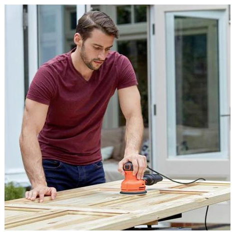 Black & Decker BEW210-QS Excenter csiszoló 230 W Ø 125 mm 5. kép