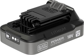 Black & Decker BDL2018S-XJ Szerszám akku 18 V 2 Ah Lítiumion