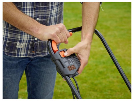 Black & Decker Elektromos Fűnyíró 1800 W Vágási szélesség (max.) 320 mm 10. kép