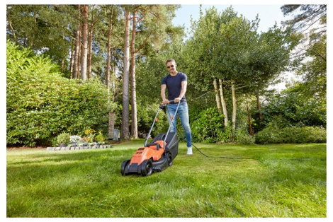 Black & Decker Elektromos Fűnyíró 1800 W Vágási szélesség (max.) 320 mm 5. kép