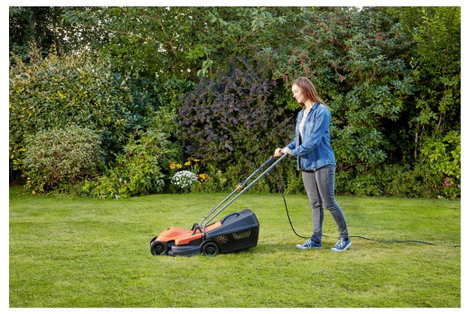 Black & Decker Elektromos Fűnyíró 1800 W Vágási szélesség (max.) 320 mm 7. kép