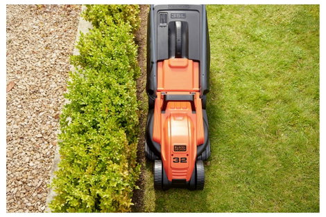 Black & Decker Elektromos Fűnyíró 1800 W Vágási szélesség (max.) 320 mm 8. kép