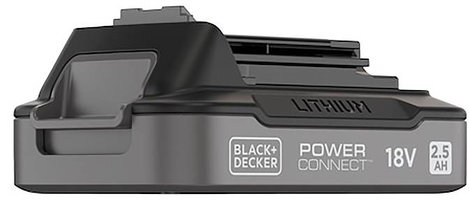 Black & Decker BDL2518S-XJ Szerszám akku 18 V 2.5 Ah Lítiumion 3. kép