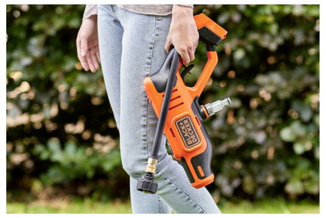 Black & Decker Akkus magasnyomású tisztító 24 bar Hideg víz 11. kép