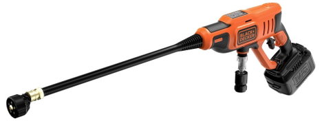 Black & Decker Akkus magasnyomású tisztító 24 bar Hideg víz 3. kép