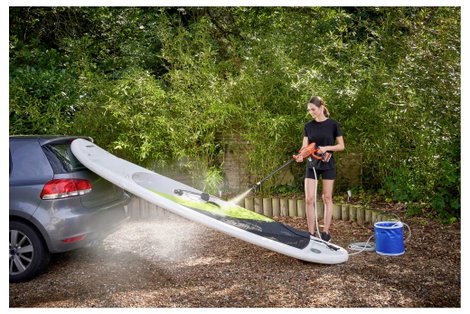 Black & Decker Akkus magasnyomású tisztító 24 bar Hideg víz 8. kép