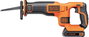 Black & Decker neu Akkus kardfűrész BDCR18-QW akkuval, Töltővel 18 V 1.5 Ah bélyegkép