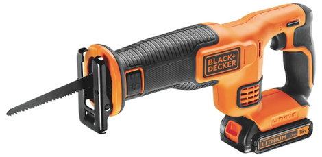 Black & Decker neu Akkus kardfűrész BDCR18-QW akkuval, Töltővel 18 V 1.5 Ah 2. kép