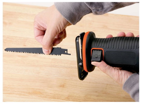 Black & Decker neu Akkus kardfűrész BDCR18-QW akkuval, Töltővel 18 V 1.5 Ah 5. kép