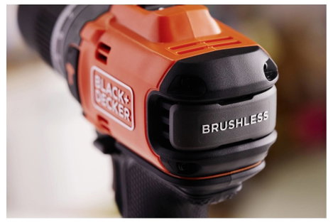 Black & Decker 2 sebességfokozat-Akkus ütvefúró-csavarozó kefe nélkül, akku nélkül, töltő nélkül, Ta 14. kép