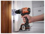 Black & Decker 2 sebességfokozat-Akkus ütvefúró-csavarozó kefe nélkül, akku nélkül, töltő nélkül, Ta 24. bélyegkép