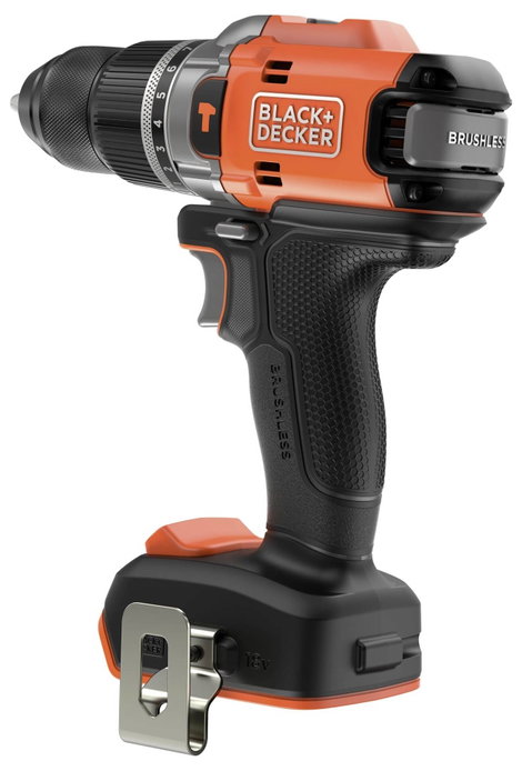 Black & Decker 2 sebességfokozat-Akkus ütvefúró-csavarozó kefe nélkül, akku nélkül, töltő nélkül, Ta 2. kép