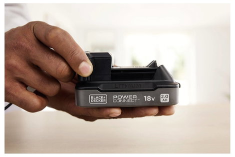 Black & Decker BDL2018S1B-QW Szerszámakku és töltő 18 V 2 Ah Lítiumion 2. kép