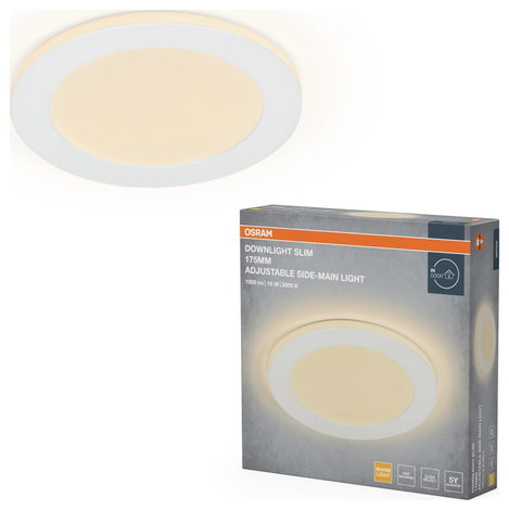 OSRAM HOMELIGHTING 4058075853935 Mennyezeti fényszóró, LED-es mennyezeti fényszóró Fehér 2. kép