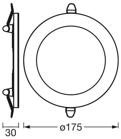 OSRAM HOMELIGHTING 4058075853935 Mennyezeti fényszóró, LED-es mennyezeti fényszóró Fehér 3. kép