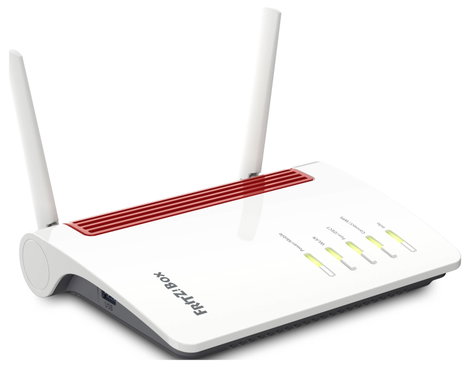 FRITZ! Box 6850 4G WLAN router modemmel Beépített modem: LTE 2.4 GHz, 5 GHz 3. kép