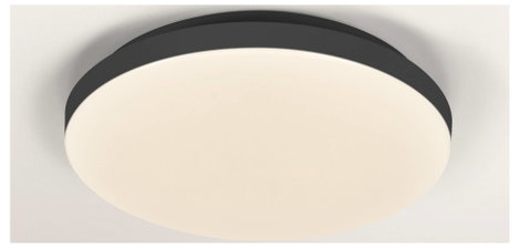OSRAM HOMELIGHTING 4099854621468 Mennyezeti lámpa, LED-es mennyezeti lámpa Fekete 4. kép