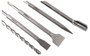 FRITZFURT 3161-3014 Üregfúró korona készlet 14 részes 5 mm, 6 mm, 8 mm, 10 mm, 12 mm, 14 mm SDS-Plus 5. bélyegkép