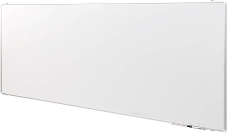 Legamaster Fehér tábla PREMIUM PLUS (Sz x Ma) 240 cm x 120 cm Fehér zománcozott Lerakóval, Táblairon 4. kép