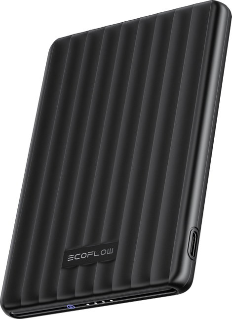 ECOFLOW RAPID Mag 5K Powerbank 5.000 mAh Qi Wireless Charging, Magsafe Lítiumion USB-C® Fekete