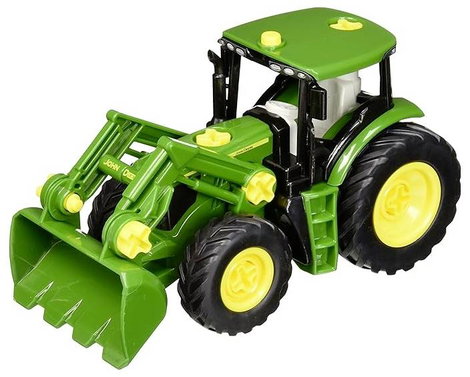 Klein Theo John Deere Traktor m. Frontlad.u.Gewicht 3903 2. kép