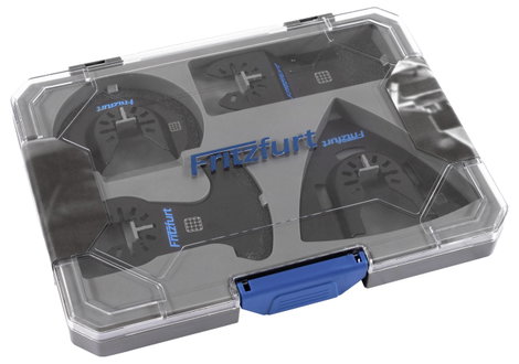 FRITZFURT 3501-2004 Acél 3Cr13 Többfunkciós szerszám tartozék készlet 4 részes 1 készlet 5. kép