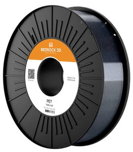 BEDROCK 3D Pet-0301a075 PET Natural 1.75 mm 750 g 3D nyomtatószál PET 1.75 mm 750 g Natúr 1 db