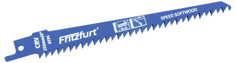FRITZFURT 3801-3012 Fűrészlap hossz 150 mm 1 db 10. kép
