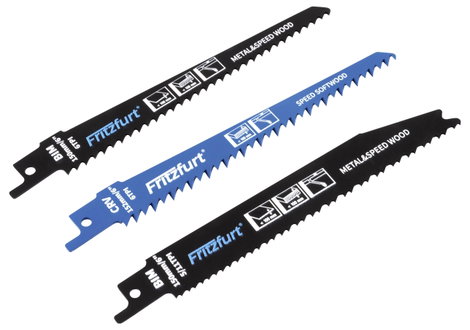 FRITZFURT 3801-3012 Fűrészlap hossz 150 mm 1 db 2. kép