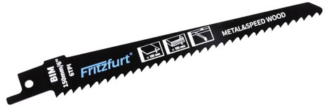 FRITZFURT 3801-3012 Fűrészlap hossz 150 mm 1 db 9. kép