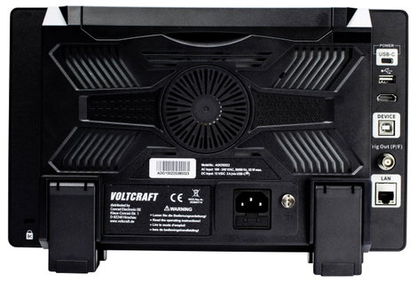 VOLTCRAFT ADO-1002 Digitális oszcilloszkóp 100 MHz 2.5 GSa/mp 250 Mpts 12 bit Digitális memória (DSO 3. kép