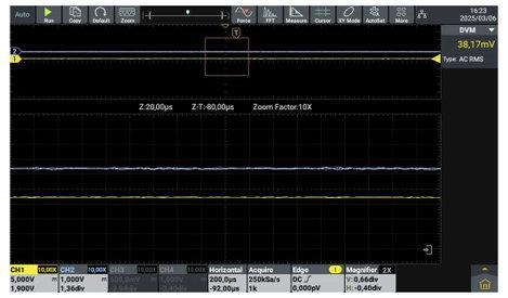 VOLTCRAFT ADO-3504 Digitális oszcilloszkóp 350 MHz 2.5 GSa/mp 250 Mpts 12 bit Digitális memória (DSO 15. kép