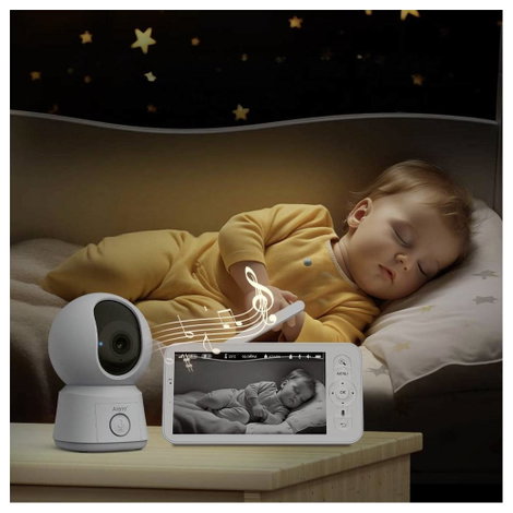 Arenti AINanny B2 Kit AINanny B2 Kit-EU #####Babymonitor und Kamera WLAN, Rádiójel vezérlésű 2.4 GHz 12. kép