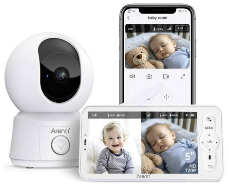 Arenti AINanny B2 Kit AINanny B2 Kit-EU #####Babymonitor und Kamera WLAN, Rádiójel vezérlésű 2.4 GHz 6. kép