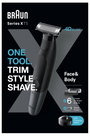 Braun XT5300 80712350 Fólia borotva Fekete 2. bélyegkép