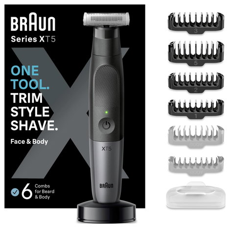 Braun XT5300 80712350 Fólia borotva Fekete 3. kép