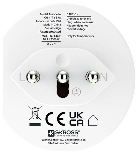 Skross 1.500272C-E Úti adapter 2. kép