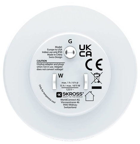 Skross 1.500203C-E Úti adapter 6. kép