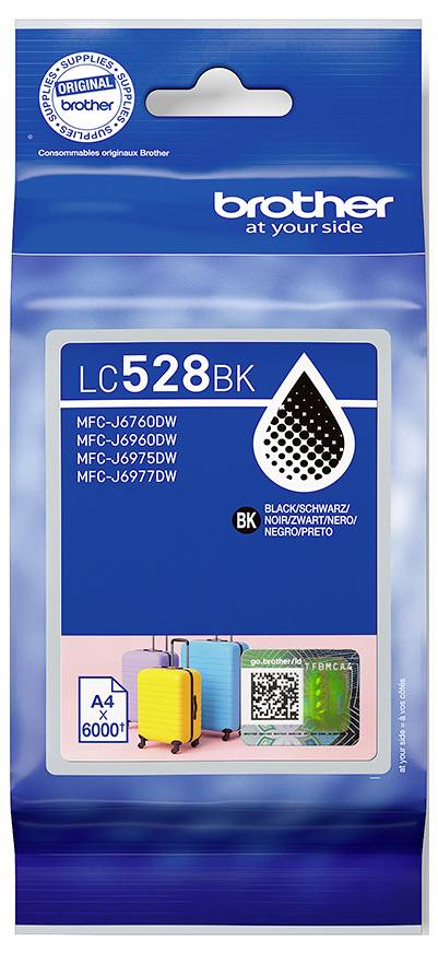 Brother Tinta Brother LC528BK - Schwarz - original - K Eredeti Fekete LC528BK 4. kép