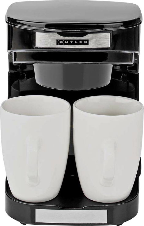Butler 16100129 Kávéfőző Fekete, Ezüst