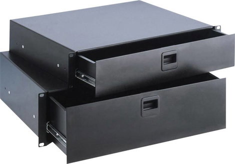 19-os rack fiók, beépíthető rack tálca 3 HE 87403E